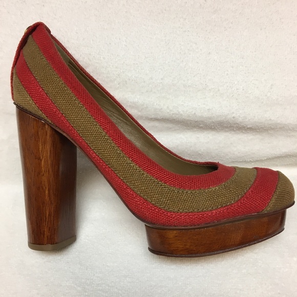 Tory Burch platform pumps - Picture 2 of 4